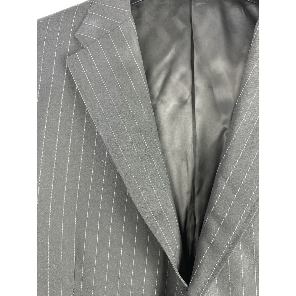 Sorrani Sartoriale x Loro Piana Zelander Merino Wool Pinstripe Blazer 58 L US 48 - Picture 11 of 16